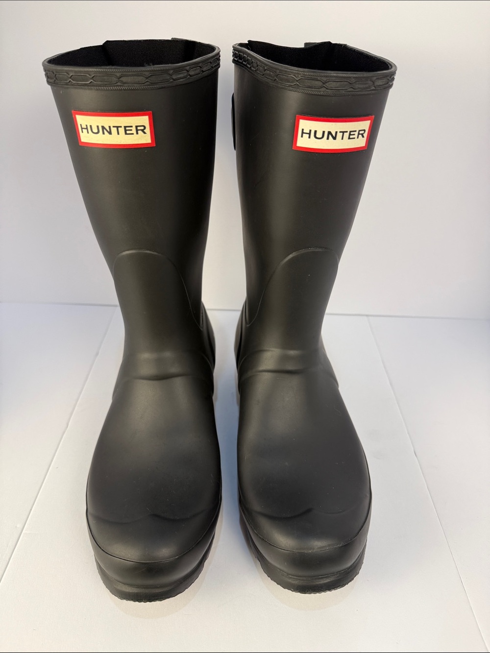 Hunter Matte Black Mid-Calf Rain Boots - Picture 2 of 16